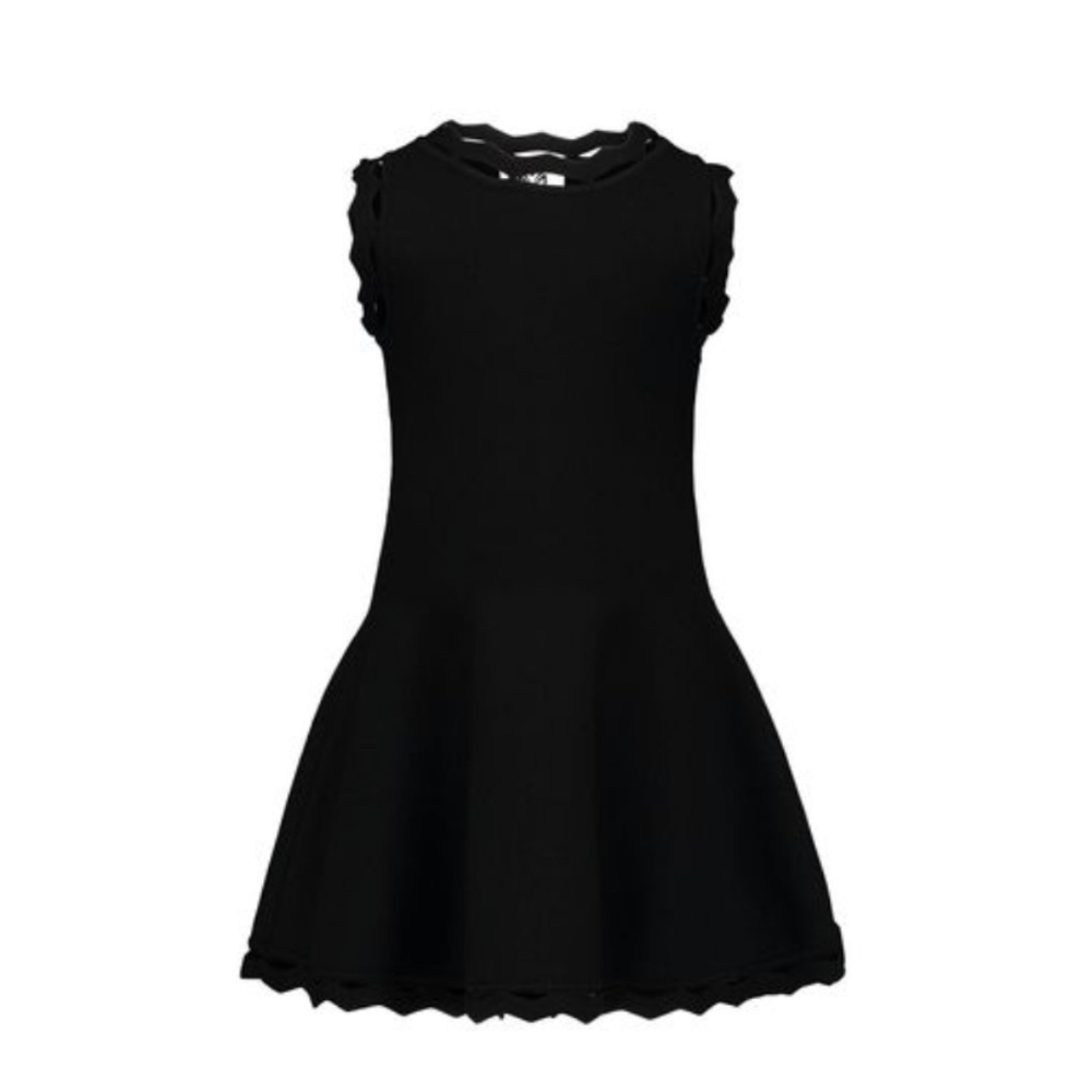 Euc Milly Minus girls black cutout formal dress